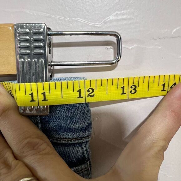 Topshop Jeans Womens 26 High Rise Skinny Jamie Beaded Side Stripe Stretch Denim - Picture 9 of 10